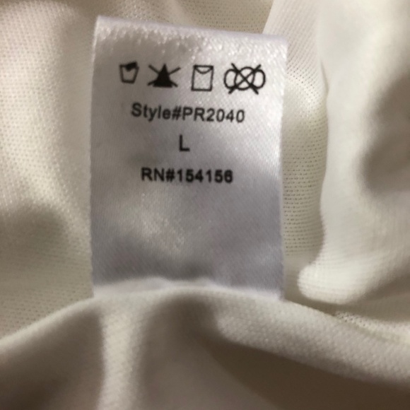 Wide Leg White Jumpsuit With Cutout Back NWT Size Large Brand Mod Ref - Picture 11 of 11